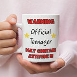 Funny Teenager Birthday Joke Mug Gift, 13th Birthday, Happy 13th Birthday, For Son, For Daughter, for Niece, For Nephew, Teen Birthday Gift