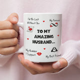 Amazing Husband Mug, Funny Husband Birthday, Husband Valentines Gift, Anniversary Husband Gift