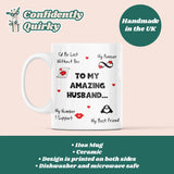 Amazing Husband Mug, Funny Husband Birthday, Husband Valentines Gift, Anniversary Husband Gift