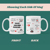 Amazing Husband Mug, Funny Husband Birthday, Husband Valentines Gift, Anniversary Husband Gift