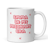 Personalised In My Pregnant Era Mug, Funny Mum To Be Mug, Cute Baby Shower Gift, Congratulations Pregnancy, Cute Maternity Leaving Present