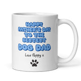 Cute Personalised Dog Dad Father's Day Mug, Gift for Dog Dad, Father's Day Dog Dad Gift, Furbaby Dad Gift, Dog Dad Era Gift