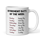 Retirement Gift for Colleague, Funny Retirement Mug for Friend, Leaving Work Gift, Personalised Retirement Present, Cute Retirement Gift