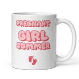 Pregnant Girl Summer Mug, Fun Pregnancy Gift for Friend, Mum To Be Mug, Hot Girl Summer Parody, Baby Shower Gift, Maternity Leave Present