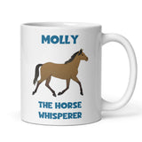 Personalised Funny Horse Whisperer Mug, Horse Obsessed Gift, Horse Lover Gift, Pet Horse Gift, Horse Secret Santa, Funny Equestrian Gift