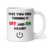 Tech Support Mug, Funny Gift for IT Colleague, IT Helpdesk Coffee Cup, Funny Gift for Techies, Programmer Present, Secret Santa Work IT Gift