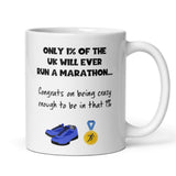 2025 Marathon Runner Gift Mug, 1 Percent Marathon Finisher Mug, Funny Running Gift, 26.2 Mile Achievement, 2025 Marathon Finisher Gift