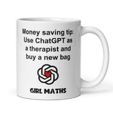Funny ChatGPT is my Bestie Mug, Office Banter Gift, Funny Mug for the Office, Funny AI Gift, Work Secret Santa Gift, ChatGPT Work Bestie