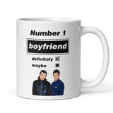 Funny Oasis Fan Mug for Boyfriend, Number 1 Boyfriend Definitely Maybe Mug, Oasis Music Fan Gift for Him,  Boyfriend Oasis Birthday Mug