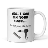 Funny Hairdresser Gift Mug, Funny Salon Mug for Hair Stylists, Hairdresser Birthday, Hair Industry Funny Mug, Hairdresser Christmas Gift