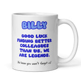 Funny Colleague Leaving Mug, Colleague Leaving Present, Work Bestie Gift, Present for Colleague, Office Banter Gift, Best Colleagues Mug