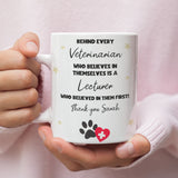 Veterinary Lecturer Mug, Vet School Gift UK, Thank You Veterinary Lecturer Present, Funny Vet Student Mug, Appreciation Gift Vet Lecturer