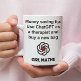 Funny ChatGPT is my Bestie Mug, Office Banter Gift, Funny Mug for the Office, Funny AI Gift, Work Secret Santa Gift, ChatGPT Work Bestie