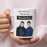 Wonderbro Oasis Mug, Oasis Reunion Gift, Oasis Brother Gift, Brother Birthday Gift, Wonderwall Mug, Oasis Fan Gift, Brother Birthday Gift