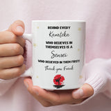 Personalised Karate Sensei Thank You Mug, Martial Arts Coach Gift, Karate Dojo Appreciation Present, End of Year Gift for Karate Teacher