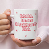 Personalised In My Pregnant Era Mug, Funny Mum To Be Mug, Cute Baby Shower Gift, Congratulations Pregnancy, Cute Maternity Leaving Present