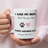 Funny Rude Dog Mum Mother's Day Mug, Gift for Dog Mum, Mother's Day Dog Mum Gift, Furbaby Mum Gift, Dog Mum Era, Funny Gift for Girlfriend