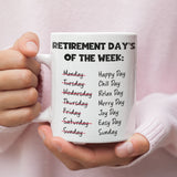 Retirement Gift for Colleague, Funny Retirement Mug for Friend, Leaving Work Gift, Personalised Retirement Present, Cute Retirement Gift