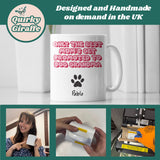Personalised Only the Best Mums Get Promoted to Dog Grandmas Mug, Custom Dog Grandma Gift, Funny Pet Lover Present, Mother’s Day Dog Grandma