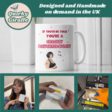 Funny Nessa Crackin' Daughter in Law Mug, Funny Gavin and Stacey Mug for Daughter in Law, Gavin and Stacey Funny Gift, Daughter-in-law Mug
