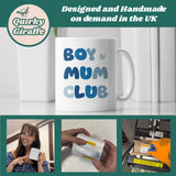 Boy Mum Club Mug, Mum to be, Pregnancy Gift, Maternity Leaving Gift, Friend Pregnancy, Baby Shower Gift, Baby Hamper, Girl Mum, New Mum