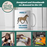Personalised Funny Horse Whisperer Mug, Horse Obsessed Gift, Horse Lover Gift, Pet Horse Gift, Horse Secret Santa, Funny Equestrian Gift