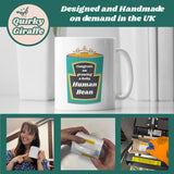 Congrats on Growing a Baby Human Bean Mug, Funny Parents to Be Gift, Gender Neutral Pregnancy Mug, LGBTQ Pregnancy Announcement Gift