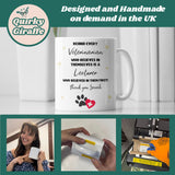 Veterinary Lecturer Mug, Vet School Gift UK, Thank You Veterinary Lecturer Present, Funny Vet Student Mug, Appreciation Gift Vet Lecturer