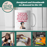 Funny Nessa You're Tidy Mug, Funny Gavin and Stacey Mug, Gavin and Stacey Fan Gift, Gavin and Stacey Funny Mug, Gavin and Stacey Nessa Mug