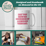 Funny May You Have The Confidence of a Mediocre White Man Mug, Funny Joke Gift, Sarcastic Humour Mug, Feminism Mug, Funny Meme Gift for Her