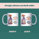 Funny 40th Birthday Mug, Bang and Your Youth is Gone Mug, Personalised 40th Birthday Gift for Him or Her, Forty Birthday Novelty Mug