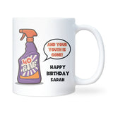 Funny 40th Birthday Mug, Bang and Your Youth is Gone Mug, Personalised 40th Birthday Gift for Him or Her, Forty Birthday Novelty Mug