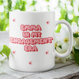 Personalised In My Engagement Era Mug, Just Engaged Present, Engagement Gift, Best Friend Engagement, Colleague Engagement Gift, Engagement