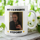 Funny Favourite Step Child Mug, Mother's Day Step Mum Gift, Fathers Day Step Dad Gift, Step Dad Gift, Step Mum Gift, Gift for Step Parent