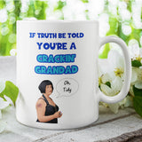 Funny Nessa Crackin' Grandad Mug, Gavin and Stacey Mug for Grandad, Funny Gavin and Stacey Gift, Funny Gift for Grandad, Gavin and Stacey Fan