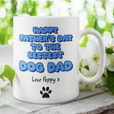 Cute Personalised Dog Dad Father's Day Mug, Gift for Dog Dad, Father's Day Dog Dad Gift, Furbaby Dad Gift, Dog Dad Era Gift