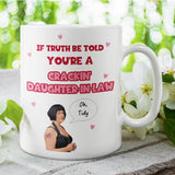 Funny Nessa Crackin' Daughter in Law Mug, Funny Gavin and Stacey Mug for Daughter in Law, Gavin and Stacey Funny Gift, Daughter-in-law Mug
