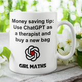 Funny ChatGPT is my Bestie Mug, Office Banter Gift, Funny Mug for the Office, Funny AI Gift, Work Secret Santa Gift, ChatGPT Work Bestie