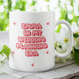 Personalised In My Wedding Planning Era Mug, Just Engaged Present, Engagement Gift, Best Friend Engagement, Colleague Engagement Gift