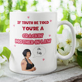 Funny Nessa Crackin' Mother in Law Mug, Funny Gavin and Stacey Mug for Mother in Law, Gavin and Stacey Funny Mug, Funny Mother in Law Gift