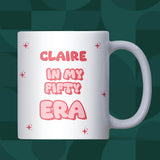 Personalised In My Fifty Era Mug, Funny 50th Birthday Gift, Mum 50th Birthday Present, Best Friend 50th Mug, Milestone Fiftieth Present