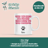 Personalised Only the Best Mums Get Promoted to Dog Grandmas Mug, Custom Dog Grandma Gift, Funny Pet Lover Present, Mother’s Day Dog Grandma