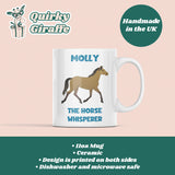 Personalised Funny Horse Whisperer Mug, Horse Obsessed Gift, Horse Lover Gift, Pet Horse Gift, Horse Secret Santa, Funny Equestrian Gift
