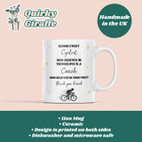 Personalised Cycling Coach Thank You Mug, Bike Club Gift, End of Season Cycling Gift, Cycling Coach Appreciation Present, Cyclist Coach Gift