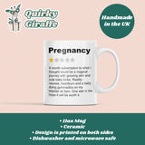 Funny Bad Pregnancy Review Mug, Funny Mum To Be Mug, Cute Baby Shower Gift, Congratulations Pregnancy, Funny Maternity Leaving Present