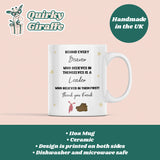 Personalised Beaver Thank You Mug, Behind Every Beaver Mug, Scout Leader Gift, End of Term Beaver Leader Mug, Custom Thank You Beavers Gift