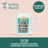 Congrats on Growing a Baby Human Bean Mug, Funny Parents to Be Gift, Gender Neutral Pregnancy Mug, LGBTQ Pregnancy Announcement Gift