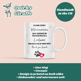 Veterinary Lecturer Mug, Vet School Gift UK, Thank You Veterinary Lecturer Present, Funny Vet Student Mug, Appreciation Gift Vet Lecturer
