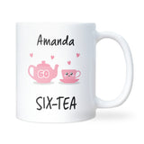 Personalised 60th Birthday Six-Tea Mug, Funny Cute Birthday Gift for Grandma, Mum 60th Birthday, Friend 60th Gift, 60th Birthday for Her