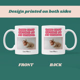 Personalised First Birthday as My Grandma Mug, Photo Gift for New Grandma, Grandchild to Grandma Mug, Custom Grandma Present, Gift from Baby